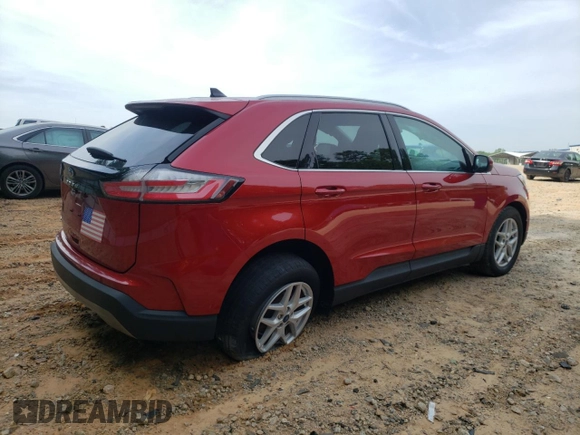 2021 Ford Edge SEL z VIN 2FMPK3J90MBA64689, wystawiony jako Copart lot #55037965 z przebiegiem 39 430 mil mil oraz Szkoda całkowita • Salvage title. Historia ofert i sprzedaży dostępna na DreamBid. Obrazek 3.