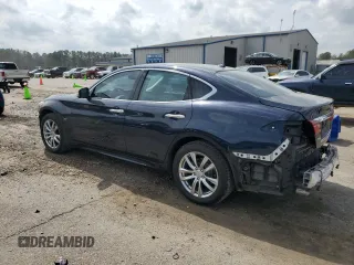2019 Infiniti Q70 Luxe with VIN JN1BY1AR3KM585742, listed as a Copart auction lot 49002355 with 102,693 mi miles and Salvage Title. Bid and sale history available at DreamBid. Image 2.