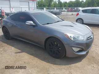 2015 Hyundai Genesis Coupe 3.8L Base with VIN KMHHU6KJ0FU124671, listed as a IAAI auction lot 42491753 with 119,967 mi miles and . Bid and sale history available at DreamBid. Image 1.