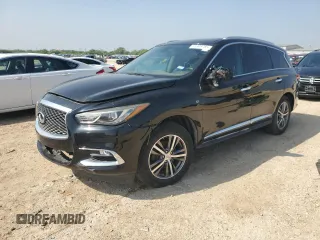 2017 Infiniti QX60 with VIN 5N1DL0MN1HC515982, listed as a Copart auction lot 51303785 with 197,645 mi miles and Clean Title. Bid and sale history available at carsss.com. Image 1.