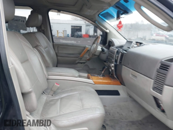 2006 Infiniti QX56 with VIN 5N3AA08A16N800528, listed as a IAAI auction lot 41716295 with 258,219 mi miles. Bid and sale history available at carsss.com. Image 5.