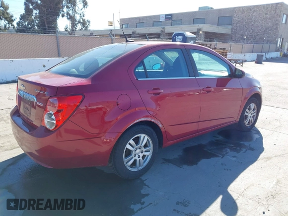 2013 Chevrolet Sonic LT with VIN 1G1JC5SB2D4115715, listed as a IAAI auction lot 41870815 with 137,786 mi miles and . Bid and sale history available at DreamBid. Image 4.
