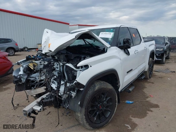 2024 Toyota Tundra 4WD SR5 with VIN 5TFLA5DB6RX193066, listed as a IAAI auction lot 41349218 with 1 mi miles. Bid and sale history available at carsss.com. Image 2.