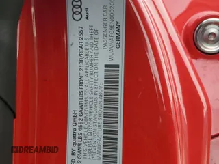 2014 Audi R8 z VIN WUAVNAFG9EN000206, wystawiony jako Copart lot #76712994 z przebiegiem Nie podano mil oraz Nie do naprawy • Non repairable. Historia ofert i sprzedaży dostępna na DreamBid. Obrazek 13.