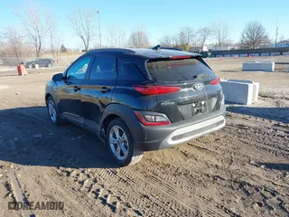 2023 Hyundai Kona SEL with VIN KM8K3CAB4PU019621, listed as a IAAI auction lot 41668932 with 10,530 mi miles. Bid and sale history available at carsss.com. Image 3.