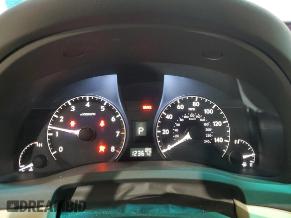 2011 Lexus RX 350 with VIN 2T2BK1BA0BC096540, listed as a Copart auction lot 48658195 with 123,672 mi miles and Salvage Title. Bid and sale history available at DreamBid. Image 9.