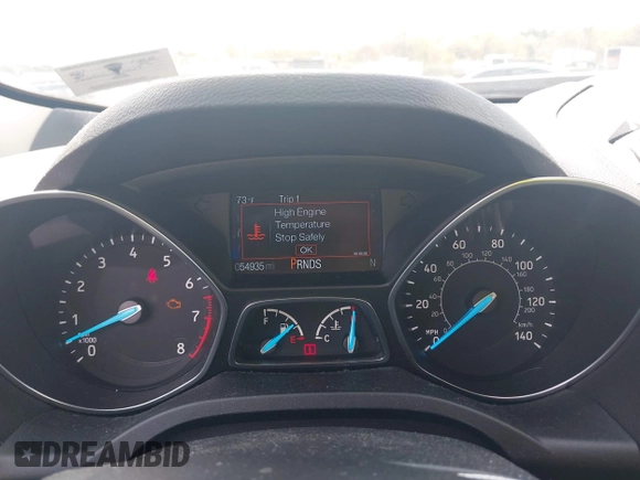 2018 Ford Escape SEL with VIN 1FMCU9HD6JUB74609, listed as a IAAI auction lot 42027479 with 54,935 mi miles. Bid and sale history available at carsss.com. Image 7.