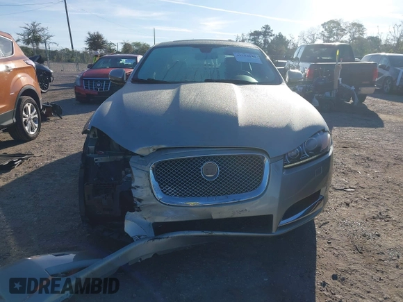 2013 Jaguar XF I4 RWD with VIN SAJWA0ES3DPU01767, listed as a IAAI auction lot 41704883 with 54,797 mi miles. Bid and sale history available at carsss.com. Image 12.
