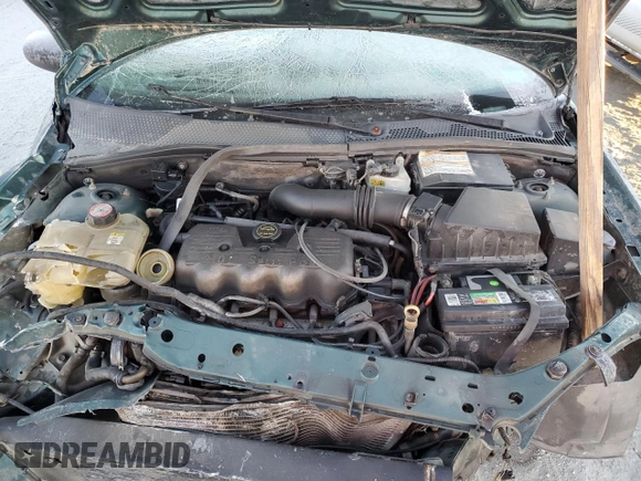 2001 Ford Focus SE with VIN 1FAFP34P91W367045, listed as a Copart auction lot 47340195 with 194,728 mi miles and Salvage Title. Bid and sale history available at carsss.com. Image 12.
