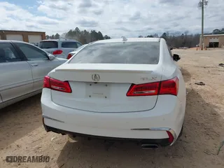 2018 Acura TLX w/Advance Pkg with VIN 19UUB2F76JA002621, listed as a IAAI auction lot 41706667 with 95,655 mi miles. Bid and sale history available at carsss.com. Image 16.