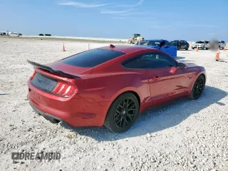 2021 Ford Mustang GT with VIN 1FA6P8CF8M5147380, listed as a Copart auction lot 60081655 with Not provided miles and Salvage title. Bid and sale history available at DreamBid. Image 3.