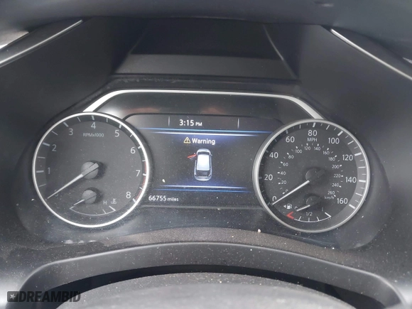 2020 Nissan Murano S with VIN 5N1AZ2AJ5LN139525, listed as a IAAI auction lot 41278367 with 66,755 mi miles. Bid and sale history available at carsss.com. Image 7.