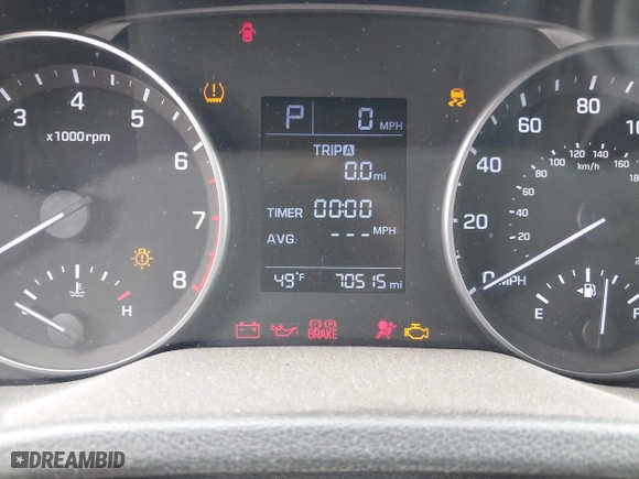 2017 Hyundai Elantra SE with VIN 5NPD74LFXHH101937, listed as a IAAI auction lot 41805344 with 70,515 mi miles. Bid and sale history available at carsss.com. Image 7.