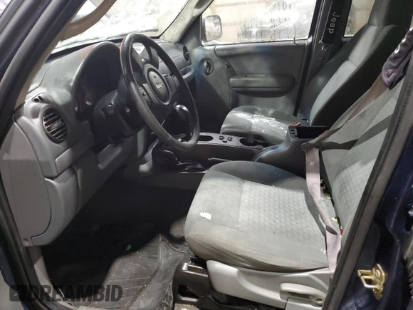2005 Jeep Liberty Sport with VIN 1J4GL48K65W509415, listed as a Copart auction lot 88840445 with Not Provided miles and Salvage Title. Bid and sale history available at DreamBid. Image 7.