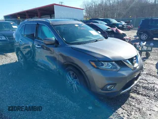 2016 Nissan Rogue SL with VIN 5N1AT2MV1GC875783, listed as a IAAI auction lot 41492279 with 95,737 mi miles and . Bid and sale history available at DreamBid. Image 1.