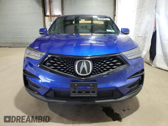 2021 Acura RDX w/A-Spec Package with VIN 5J8TC2H60ML014043, listed as a Copart auction lot 47319815 with 29,065 mi miles and Clean Title. Bid and sale history available at DreamBid. Image 5.