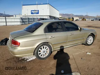 2003 Hyundai Sonata GLS with VIN KMHWF35H33A874765, listed as a Copart auction lot 43804495 with 168,242 mi miles and Salvage Title. Bid and sale history available at carsss.com. Image 3.