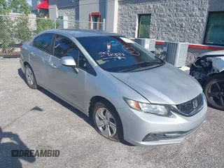 2013 Honda Civic LX z VIN 2HGFB2F5XDH549386, wystawiony jako IAAI lot #39920177 z przebiegiem 126 428 mil mil oraz . Historia ofert i sprzedaży dostępna na DreamBid. Obrazek 1.