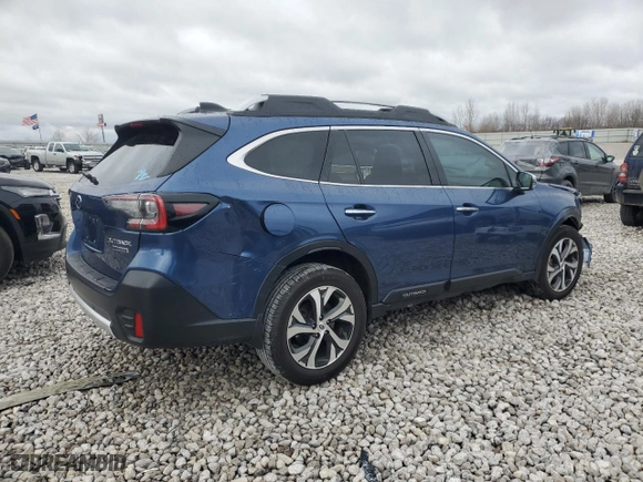2021 Subaru Outback Touring with VIN 4S4BTAPCXM3109586, listed as a Copart auction lot 81755914 with 0 mi miles and Salvage Title. Bid and sale history available at carsss.com. Image 3.