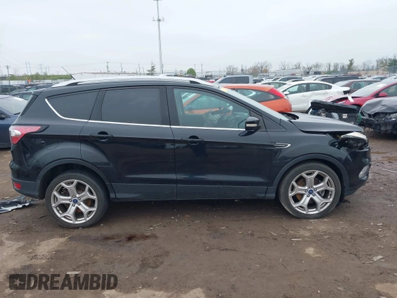 2017 Ford Escape Titanium with VIN 1FMCU0J95HUD37858, listed as a IAAI auction lot 41984629 with 87,163 mi miles and . Bid and sale history available at DreamBid. Image 12.