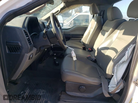 2019 Ford Super Duty F-250 SRW XL with VIN 1FDBF2B65KED69698, listed as a Copart auction lot 87228834 with 34,048 mi miles and Salvage Title. Bid and sale history available at carsss.com. Image 7.