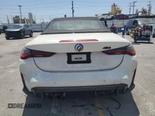 2022 BMW M4 Competition xDrive with VIN WBS33BA0XNCK43697, listed as a Copart auction lot 59272504 with 0 mi miles and Salvage Title. Bid and sale history available at carsss.com. Image 6.