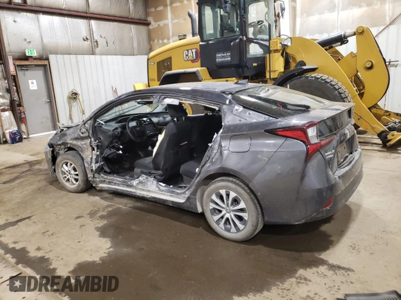 2022 Toyota Prius LE with VIN JTDL9MFU7N3035533, listed as a Copart auction lot 61877755 with Not provided miles and Salvage title. Bid and sale history available at DreamBid. Image 2.