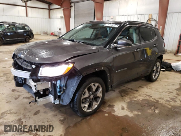 2021 Jeep Compass Limited с VIN 3C4NJDCB7MT503430, выставлен на аукционе Copart как лот 61622625 с пробегом 79 986 миль миль и На запчасти • Non repairable. История ставок и продаж доступна на DreamBid. Изображение 1.