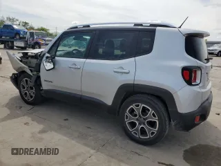 2015 Jeep Renegade Limited with VIN ZACCJADT0FPB57482, listed as a Copart auction lot 50270575 with 100,253 mi miles and Salvage Title. Bid and sale history available at DreamBid. Image 2.