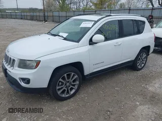 2016 Jeep Compass Latitude with VIN 1C4NJDEB6GD534157, listed as a IAAI auction lot 42022813 with 147,000 mi miles and . Bid and sale history available at DreamBid. Image 2.