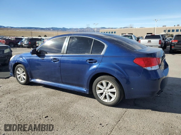 2010 Subaru Legacy Premium All-Weather Anniversary with VIN 4S3BMBH67A3227851, listed as a Copart auction lot 84031834 with 138,386 mi miles and Salvage title. Bid and sale history available at DreamBid. Image 2.