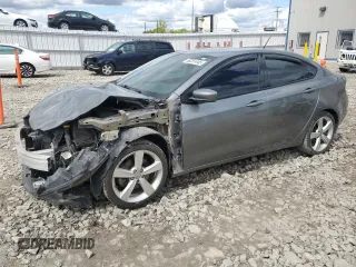 2013 Dodge Dart GT z VIN 1C3CDFCBXDD340759, wystawiony jako Copart lot #58351445 z przebiegiem 179 511 mil mil oraz Nie do naprawy • Non repairable. Historia ofert i sprzedaży dostępna na DreamBid. Obrazek 1.