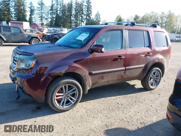 2014 Honda Pilot Touring with VIN 5FNYF4H93EB502117, listed as a IAAI auction lot 42086774 with 111,003 mi miles and . Bid and sale history available at carsss.com. Image 15.