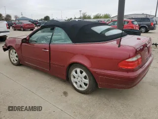 2002 Mercedes-Benz CLK 320/430 with VIN WDBLK65G02T110501, listed as a Copart auction lot 78306224 with 115,172 mi miles and Salvage Title. Bid and sale history available at DreamBid. Image 2.
