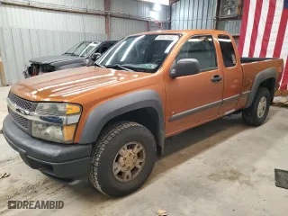 2006 Chevrolet Colorado Work Truck with VIN 1GCDT196268285512, listed as a Copart auction lot 80541544 with 124,196 mi miles and Clean Title. Bid and sale history available at carsss.com. Image 1.