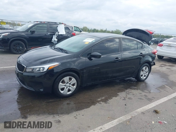 2017 Kia Forte LX with VIN 3KPFK4A70HE099395, listed as a IAAI auction lot 40433686 with 120,337 mi miles. Bid and sale history available at carsss.com. Image 18.
