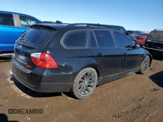 2008 BMW 3 Series 328xi with VIN WBAVT73598FZ37562, listed as a Copart auction lot 48120725 with 137,938 mi miles and Salvage title. Bid and sale history available at DreamBid. Image 3.