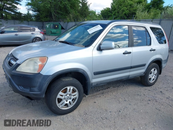 2003 Honda CR-V EX with VIN SHSRD78843U106108, listed as a IAAI auction lot 42175103 with 211,800 mi miles and . Bid and sale history available at carsss.com. Image 2.