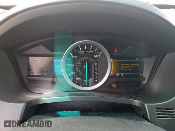2014 Ford Explorer XLT with VIN 1FM5K7D8XEGA07668, listed as a Copart auction lot 62013535 with 178,148 mi miles and Salvage title. Bid and sale history available at DreamBid. Image 9.