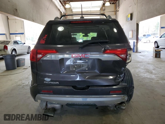 2018 GMC Acadia Denali with VIN 1GKKNPLS8JZ122378, listed as a Copart auction lot 53789415 with 91,334 mi miles and Salvage title. Bid and sale history available at DreamBid. Image 6.