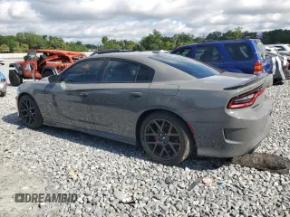 2019 Dodge Charger Scat Pack z VIN 2C3CDXGJ2KH633854, wystawiony jako Copart lot #53296705 z przebiegiem 74 285 mil mil oraz Czysty tytuł • Clean title. Historia ofert i sprzedaży dostępna na DreamBid. Obrazek 2.