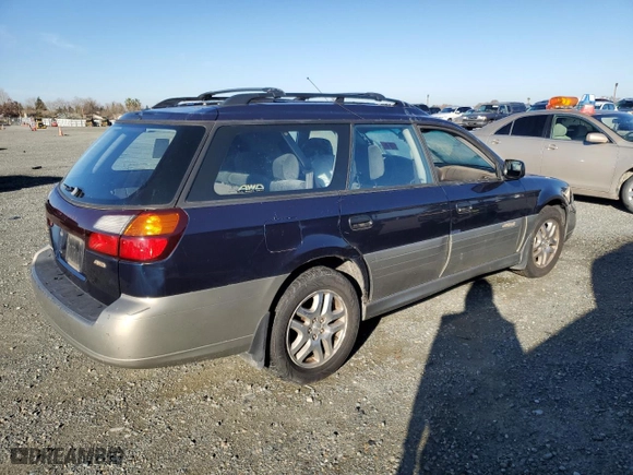 2001 Subaru Legacy Wagon Outback w/RB Equip with VIN 4S3BH665717674890, listed as a Copart auction lot 41437595 with 267,990 mi miles and Clean Title. Bid and sale history available at carsss.com. Image 3.