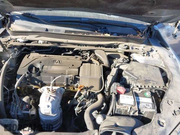 2016 Acura TLX with VIN 19UUB1F34GA013505, listed as a IAAI auction lot 41671913 with 123,164 mi miles. Bid and sale history available at carsss.com. Image 10.
