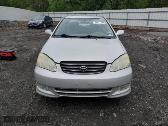 2004 Toyota Corolla CE with VIN 2T1BR32E04C304014, listed as a Copart auction lot 55732395 with 225,413 mi miles and Salvage Title. Bid and sale history available at DreamBid. Image 5.