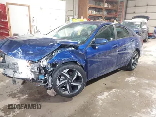 2023 Hyundai Elantra SEL with VIN KMHLS4AG0PU513726, listed as a IAAI auction lot 41644604 with Not Provided miles and . Bid and sale history available at DreamBid. Image 16.