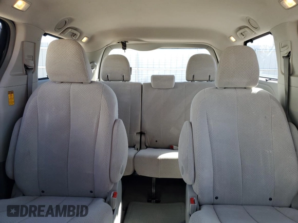 2014 Toyota Sienna LE with VIN 5TDJK3DC5ES075494, listed as a Copart auction lot 50102035 with 151,375 mi miles and Salvage Title. Bid and sale history available at DreamBid. Image 10.