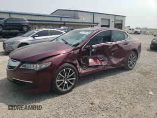 2016 Acura TLX Technology with VIN 19UUB2F55GA010961, listed as a Copart auction lot 59317605 with Not provided miles and Salvage title. Bid and sale history available at DreamBid. Image 1.