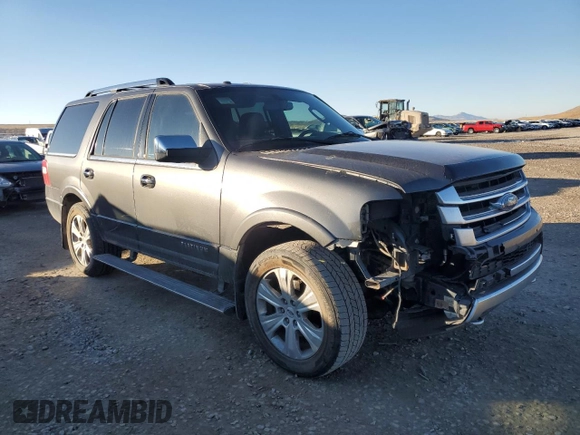 2015 Ford Expedition Platinum with VIN 1FMJU1MT1FEF31203, listed as a Copart auction lot 87712385 with 245,201 mi miles and Salvage title. Bid and sale history available at DreamBid. Image 4.