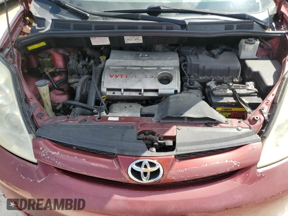 2006 Toyota Sienna CE with VIN 5TDZA23C96S452816, listed as a Copart auction lot 50562405 with 215,949 mi miles and Salvage Title. Bid and sale history available at carsss.com. Image 12.
