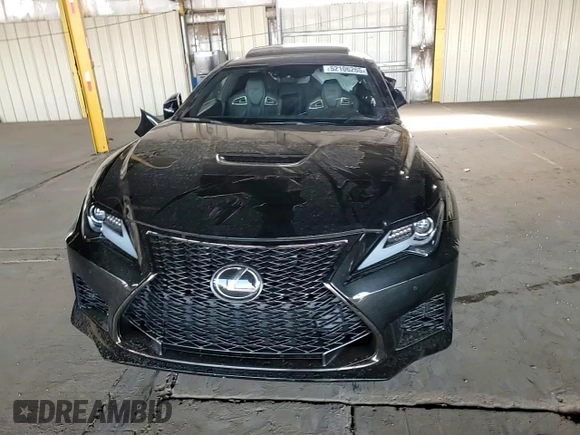 2022 Lexus RC F with VIN JTHDP5BC3N5008409, listed as a Copart auction lot 52106265 with 21,065 mi miles and Salvage title. Bid and sale history available at DreamBid. Image 10.